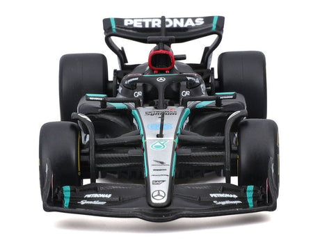 Mercedes modellautó, bburago, George Russell, 63, 1:43, F1W15 - FansBRANDS®