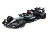 Mercedes modellautó, bburago, George Russell, 63, 1:43, F1W15 - FansBRANDS®