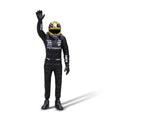 Mercedes modellautó, BBurago, Lewis Hamilton, 44, 1:24, W14 E, pilótafigurával - FansBRANDS® - HU