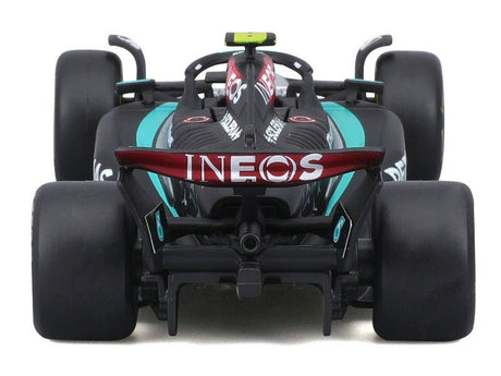 Mercedes modellautó, bburago, Lewis Hamilton, 44, 1:43, F1W15 - FansBRANDS® - HU