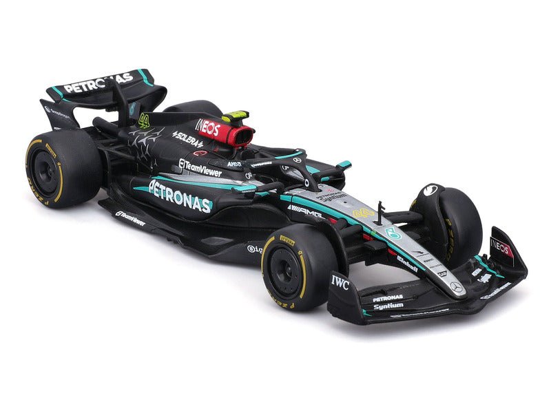 Mercedes modellautó, bburago, Lewis Hamilton, 44, 1:43, F1W15 - FansBRANDS® - HU