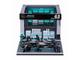 Mercedes modellkészlet, pit belépő, BBurago, 1:43, George Russell, 63, W15 E - FansBRANDS® - HU