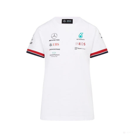 Mercedes Női Csapat Póló, Fehér, 2022 - FansBRANDS® - HU