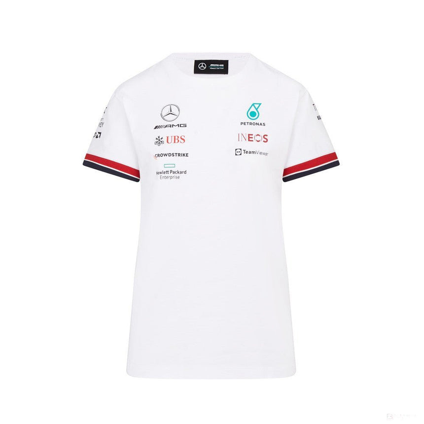 Mercedes Női Csapat Póló, Fehér, 2022 - FansBRANDS® - HU