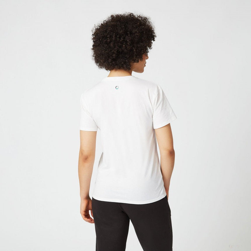 Mercedes Női Póló, Large Logo, Fehér, 2022 - FansBRANDS® - HU