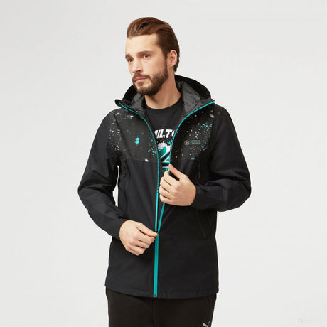 Mercedes Performance Kabát, Fekete, 2022 - FansBRANDS®