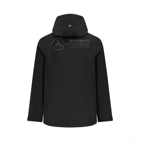 Mercedes performance kabát, kapucnis, fekete - FansBRANDS®