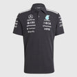 Mercedes póló, csapat, mérnökök, adidas, fekete, 2026