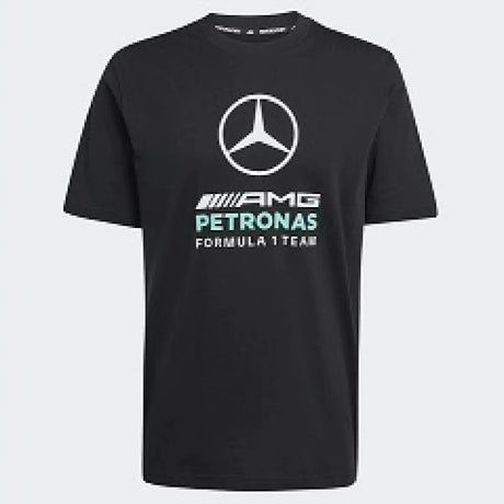 Mercedes póló, Dna, grafikai, adidas, fekete