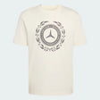 Mercedes póló, Silver Arrows, adidas, fehér, 2026