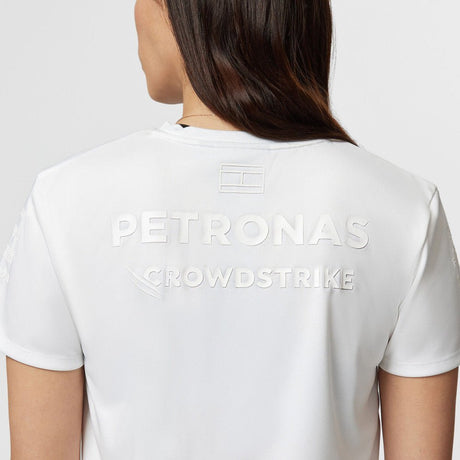 Mercedes póló, női, stealth, fehér - FansBRANDS®