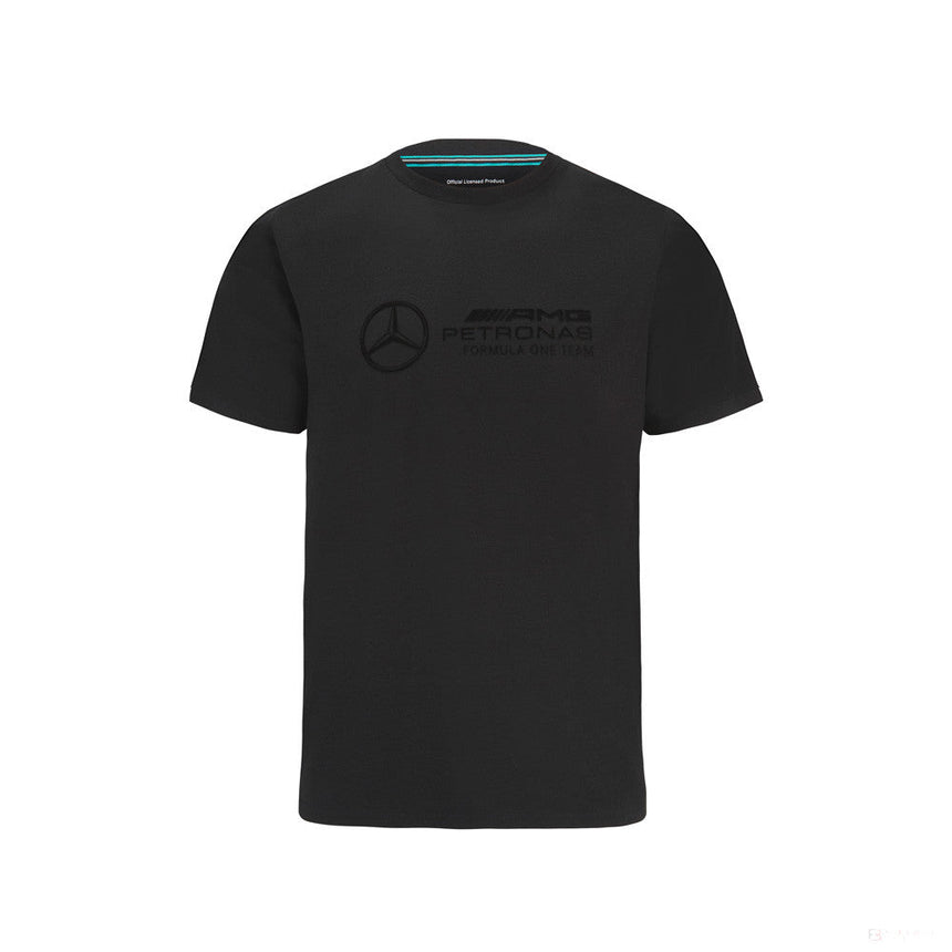 Mercedes Póló, Stealth Large Logo, Fekete, 2022 - FansBRANDS®