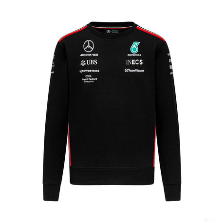 Mercedes pulóver, csapat fekete 2023 - FansBRANDS®