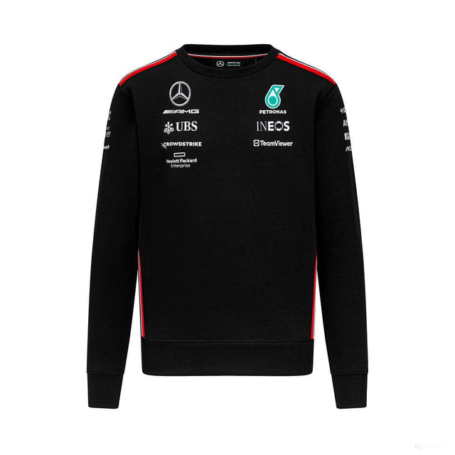 Mercedes pulóver, csapat fekete 2023 - FansBRANDS® - HU