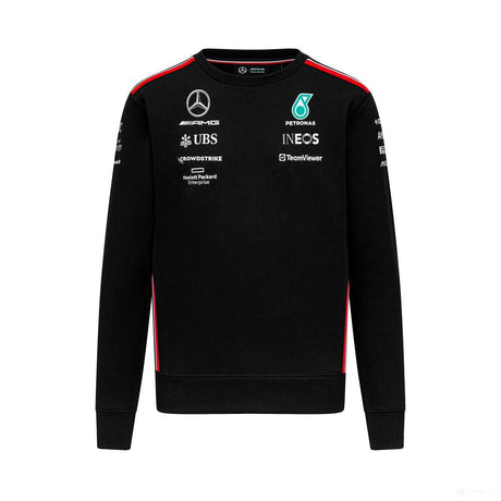 Mercedes pulóver, csapat fekete 2023 - FansBRANDS® - HU
