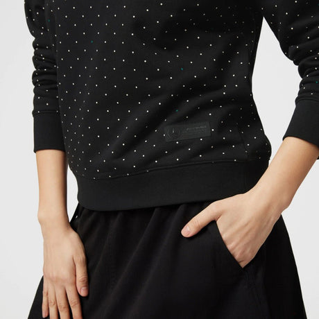 Mercedes pulóver, polka dot, női, fekete - FansBRANDS®