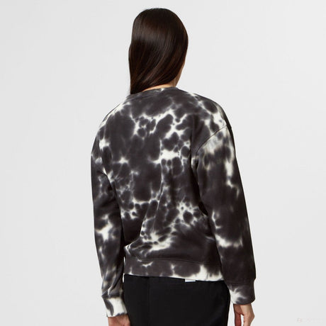 Mercedes pulóver, tie dye, női, szürke - FansBRANDS®