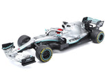 Mercedes RC autó, Maisto Tech RC, Lewis Hamilton, 1:24 - es méretarány, 44, W10 EQ Power + - FansBRANDS® - HU