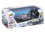 Mercedes RC autó, Maisto Tech RC, Lewis Hamilton, 1:24 - es méretarány, 44, W10 EQ Power + - FansBRANDS® - HU