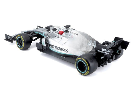 Mercedes RC autó, Maisto Tech RC, Lewis Hamilton, 1:24 - es méretarány, 44, W10 EQ Power + - FansBRANDS® - HU
