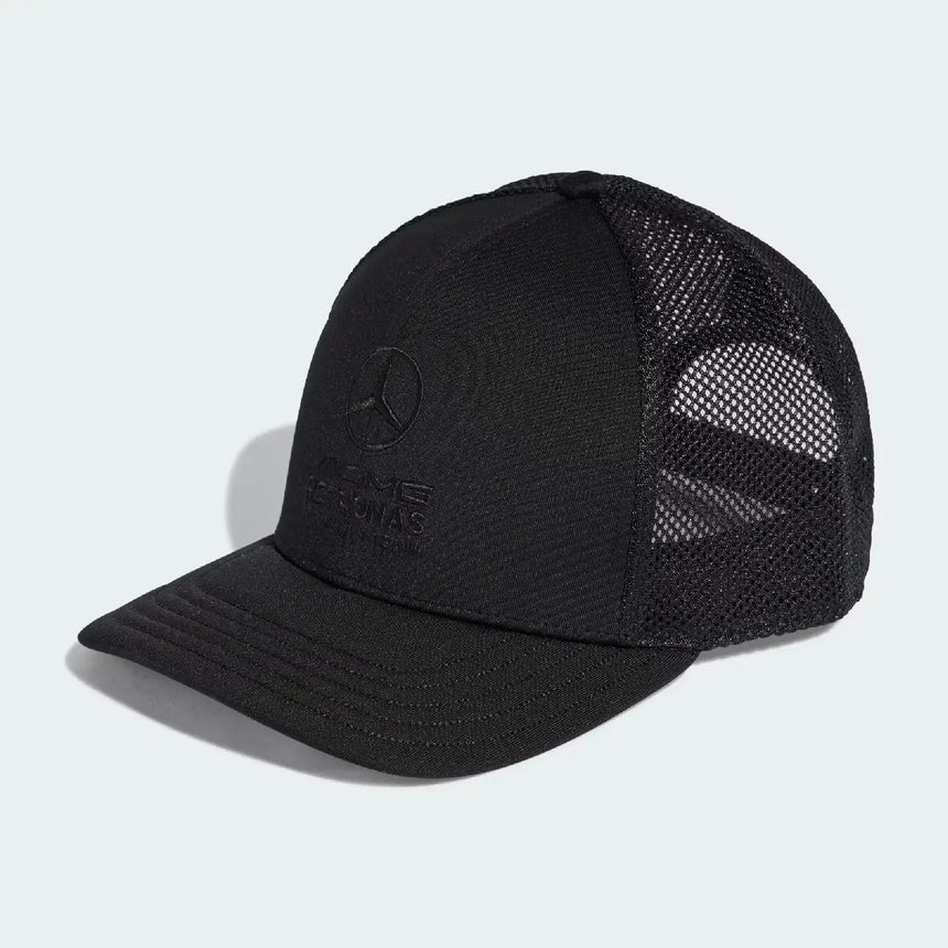 Mercedes sapka, Stealth, adidas, fekete, 2026