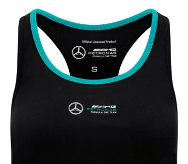 Mercedes top, racerback, női, fekete - FansBRANDS® - HU