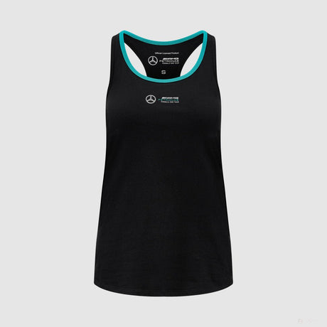 Mercedes top, racerback, stealth, női, fekete - FansBRANDS® - HU