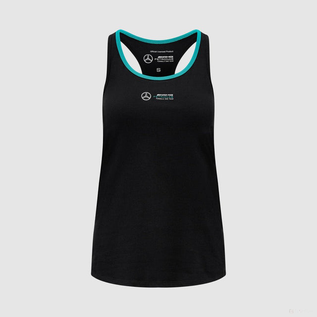 Mercedes top, racerback, stealth, női, fekete - FansBRANDS®