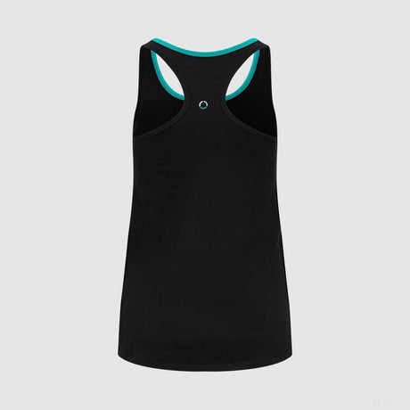 Mercedes top, racerback, stealth, női, fekete - FansBRANDS® - HU