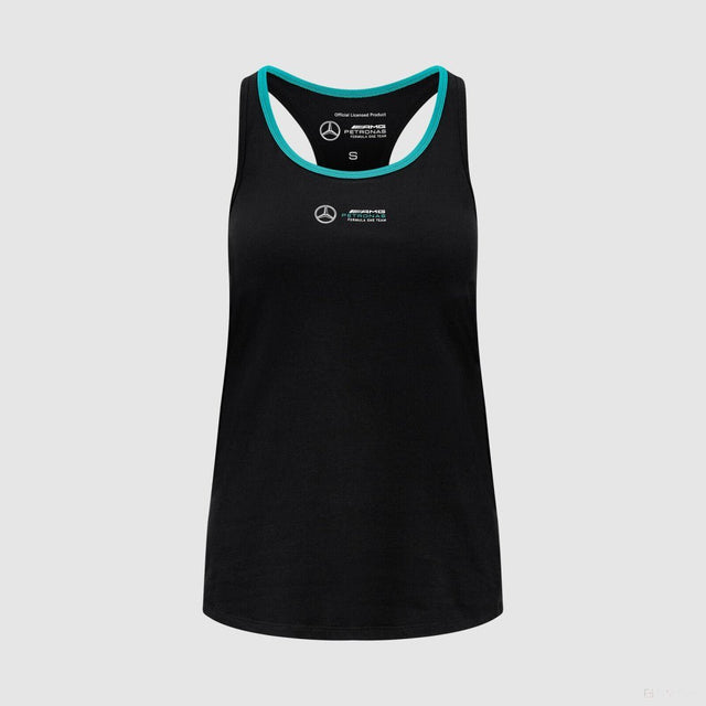 Mercedes top, racerback, stealth, női, fekete - FansBRANDS® - HU