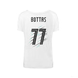 Mercedes Valtteri Bottas Környakú Női Valtteri 77 Póló - FansBRANDS® - HU