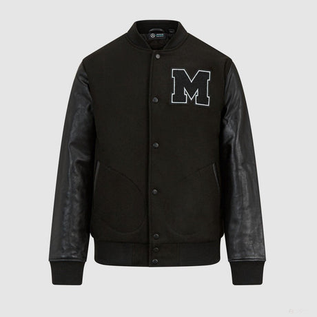 Mercedes varsity kabát, fekete - FansBRANDS® - HU