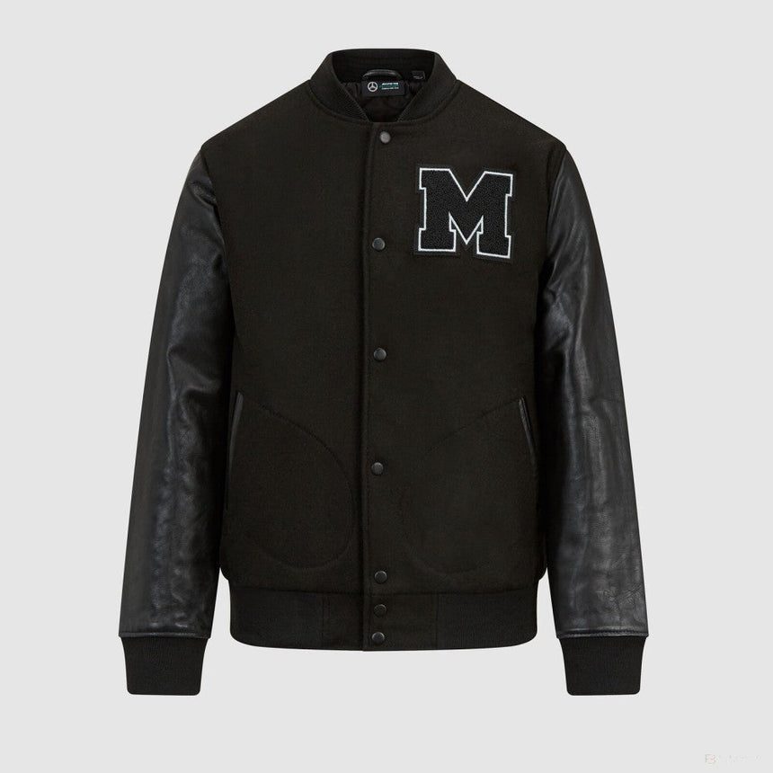 Mercedes varsity kabát, fekete - FansBRANDS® - HU
