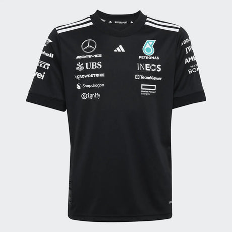 Mercedes Versenyző Rövid Ujjú Póló - Gyerek 🔥 - FansBRANDS® - HU