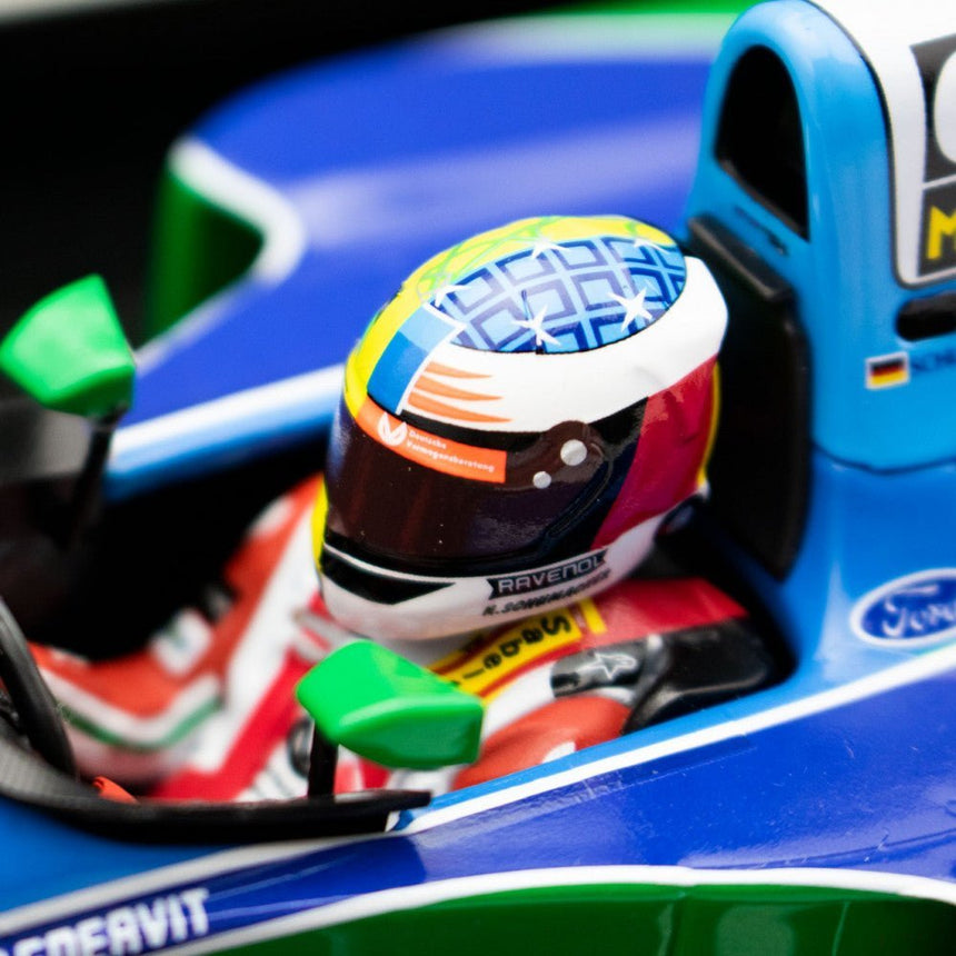Mick Schumacher Benetton Ford B194 Demo Run Belgium GP 2017 Modell Autó - FansBRANDS® - HU