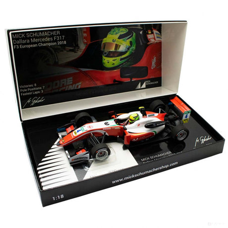Mick Schumacher Dallara Mercedes F317 Prema Racing Formula 3 Modell Autó - FansBRANDS®