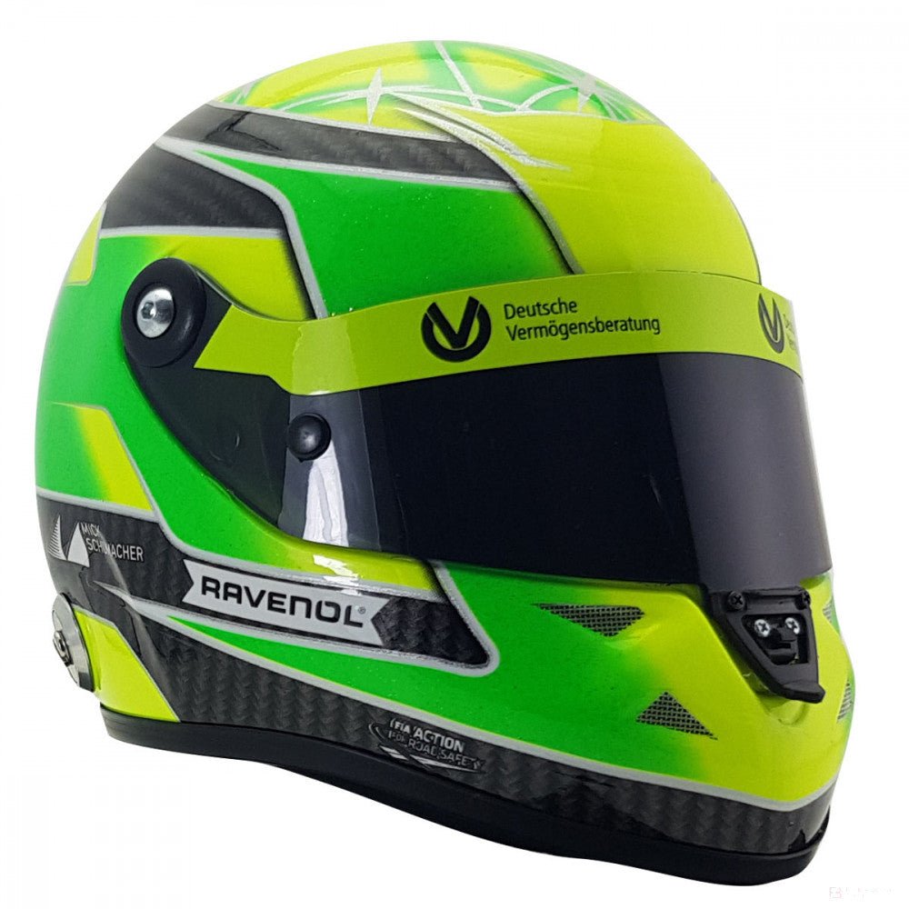 Mick Schumacher Mini Bukósisak Belgium Spa 2018 Formula 3 Champion - FansBRANDS®