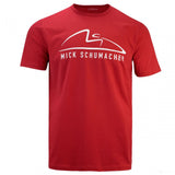 Mick Schumacher Póló, Speed Logo, Piros - FansBRANDS®