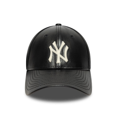 New York Yankees baseball sapka, bőr, New Era, 9FORTY, mc, fekete - FansBRANDS® - HU