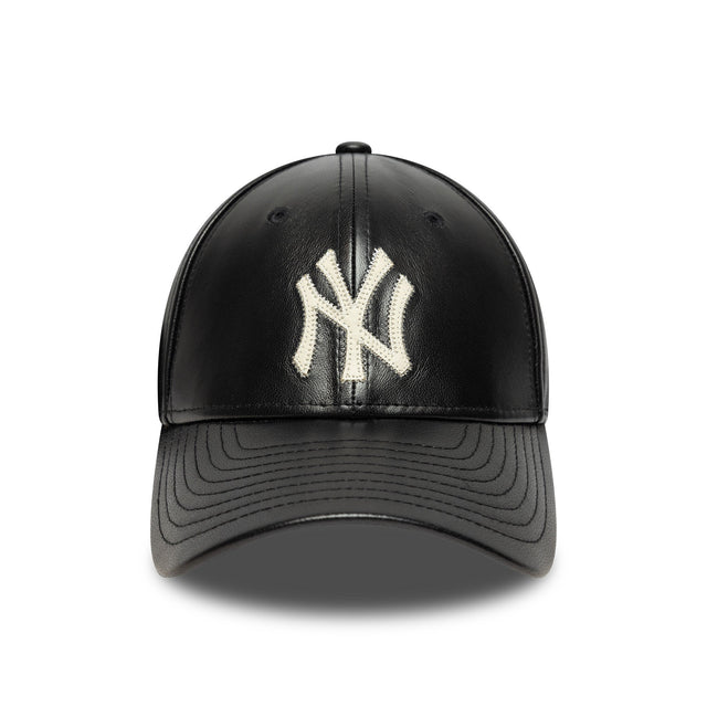 New York Yankees baseball sapka, bőr, New Era, 9FORTY, mc, fekete - FansBRANDS® - HU