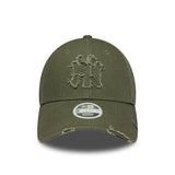 New York Yankees baseball sapka, kopott kitűző, New Era, 9FORTY, barna - FansBRANDS® - HU