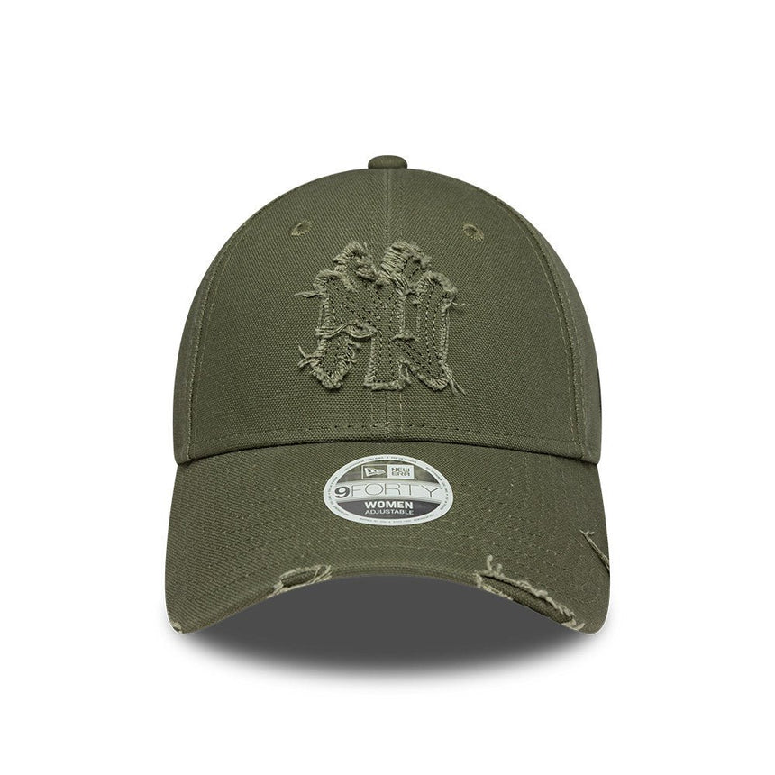 New York Yankees baseball sapka, kopott kitűző, New Era, 9FORTY, barna - FansBRANDS® - HU