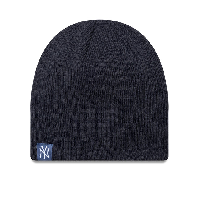 New York Yankees beanie téli sapka, basic, koponyamintás kötött New Era, kék - FansBRANDS® - HU