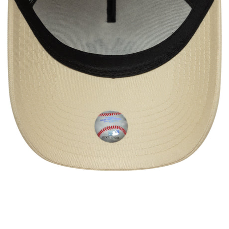New York Yankees sapka, bézs OLDAL PATCH, A - frame, New Era, 9FORTY, bézs - FansBRANDS® - HU