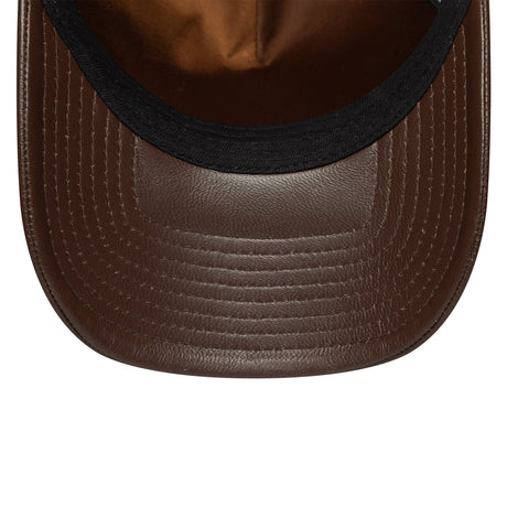 New York Yankees sapka, bőr, New Era, A - frame, barna - FansBRANDS® - HU