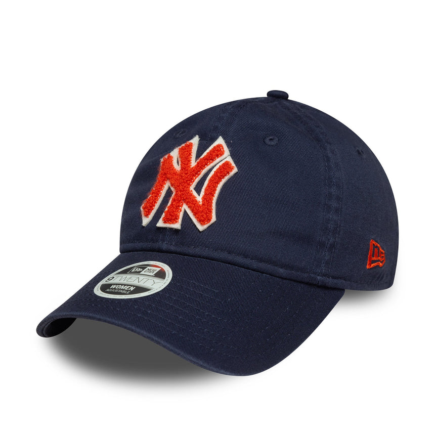 New York Yankees sapka, bouclé női, New Era, 9TWENTY, bouclé, kék - FansBRANDS® - HU