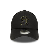 New York Yankees sapka, CSAPAT KÖRVONAL, New Era, 9FORTY, körvonal, fekete - FansBRANDS® - HU