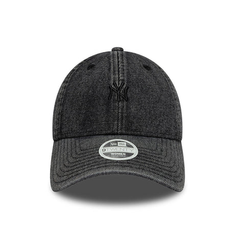 New York Yankees sapka, denim anyagú, 9TWENTY, fekete - FansBRANDS® - HU