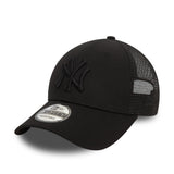 New York Yankees sapka, hálós sapka, New Era, 9FORTY, teljes fekete - FansBRANDS® - HU