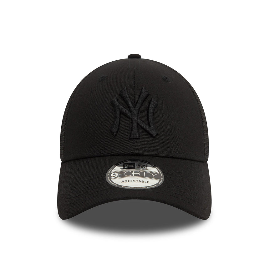 New York Yankees sapka, hálós sapka, New Era, 9FORTY, teljes fekete - FansBRANDS® - HU